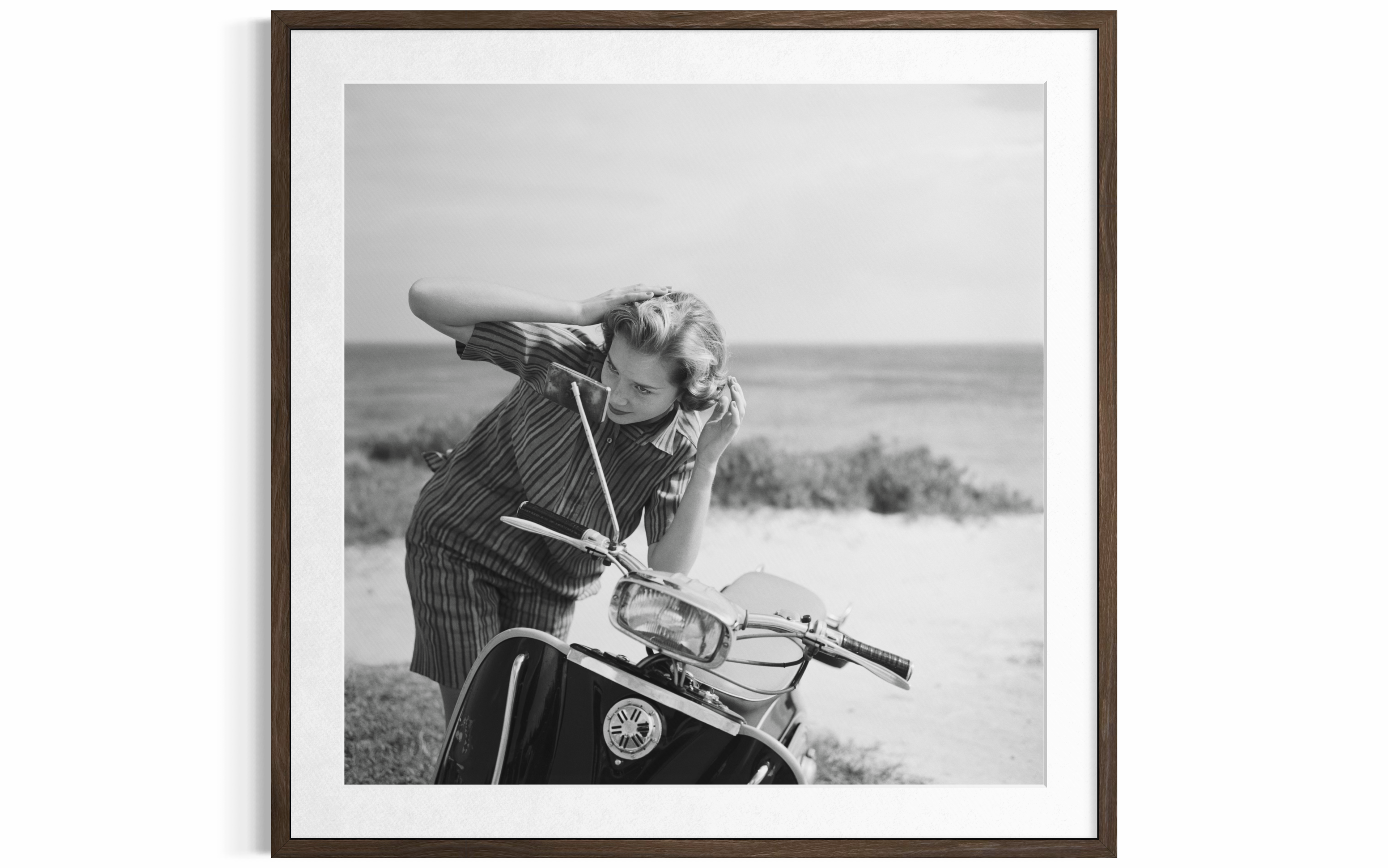 Faith Gibbons (Holiday Hair Check), 1958 by Slim Aarons