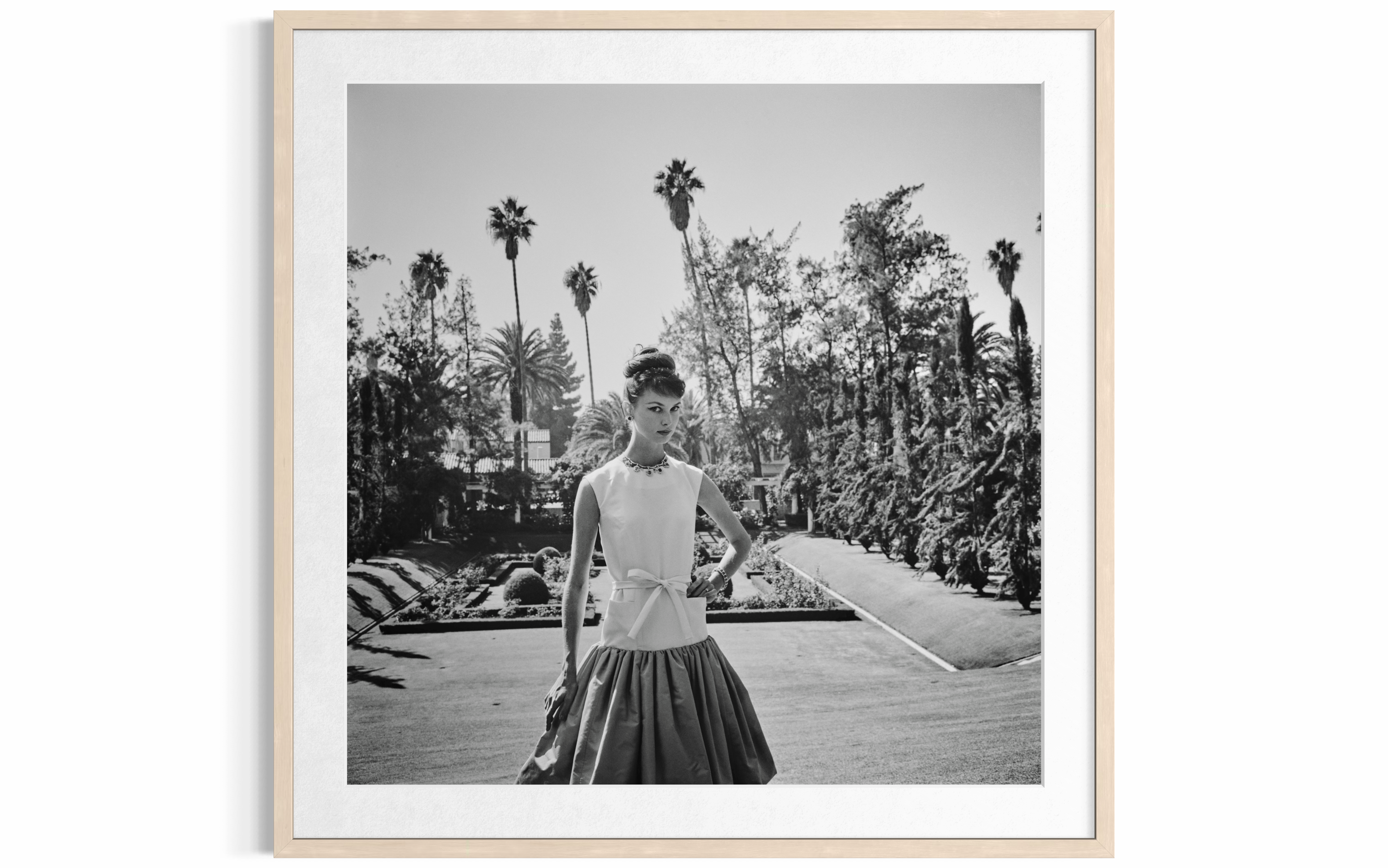 Gretchen Van de Kamp Ward In Gustave Tassell (Beverly Hills), 1960 by Slim Aarons