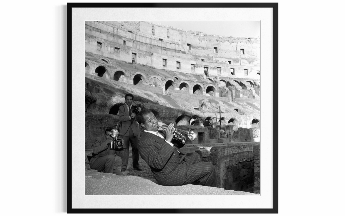 Louis Armstrong (The King Of Jazz), 1949 by Slim Aarons