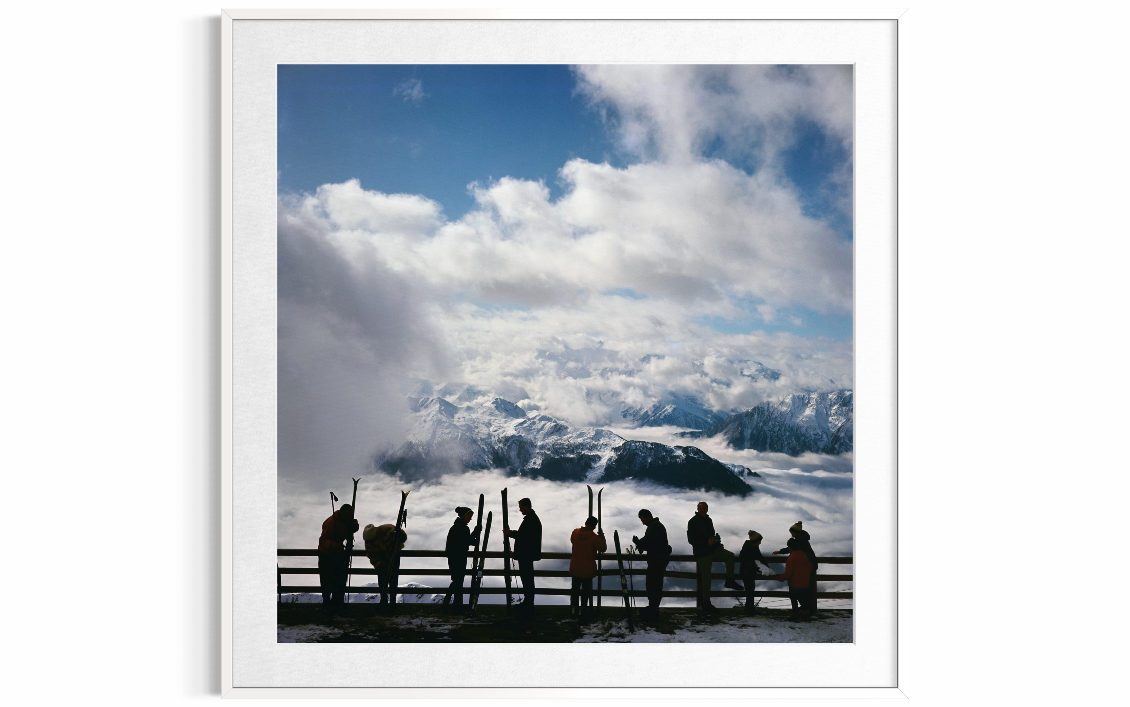 Verbier View (Switzerland), 1964 by Slim Aarons