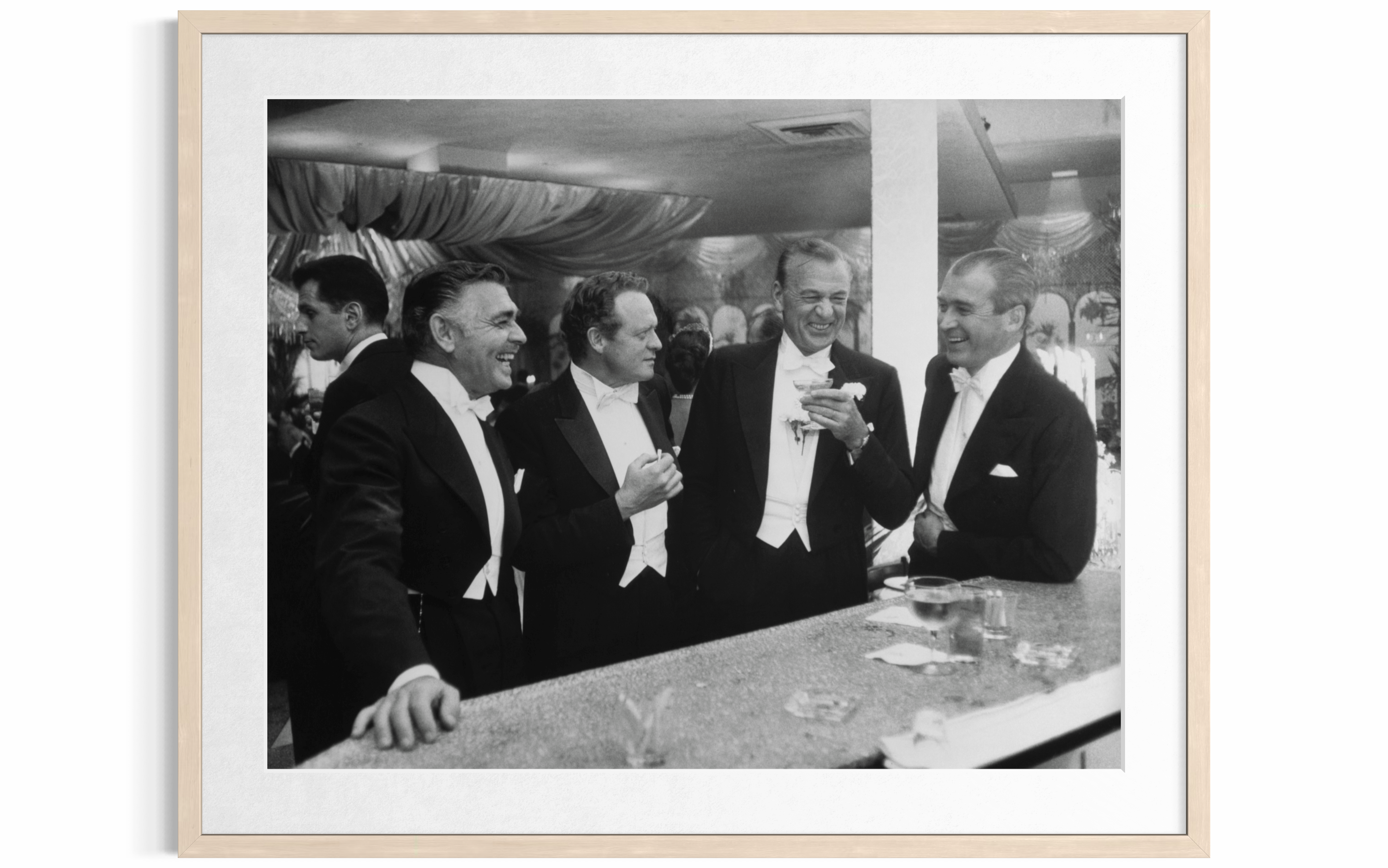 Kings of Hollywood, 1957 by Slim Aarons