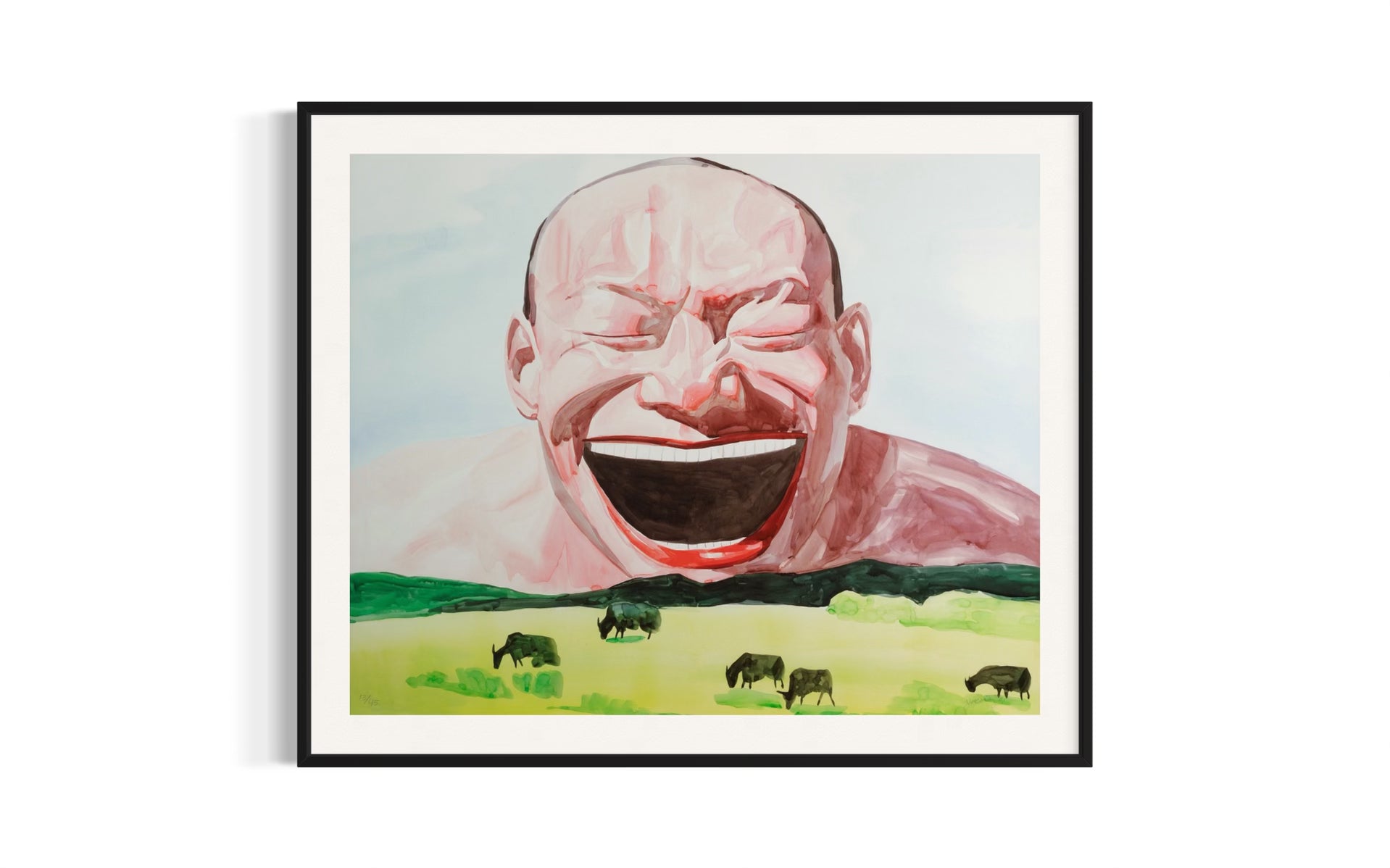 Untitled (Smile-ism No. 8), 2006 by Yue Minjun