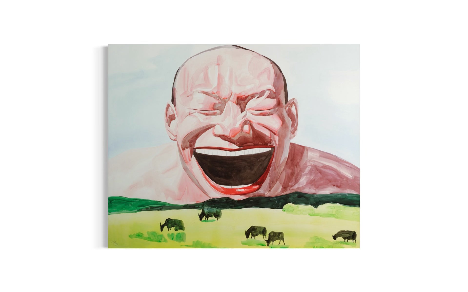 Untitled (Smile-ism No. 8), 2006 by Yue Minjun