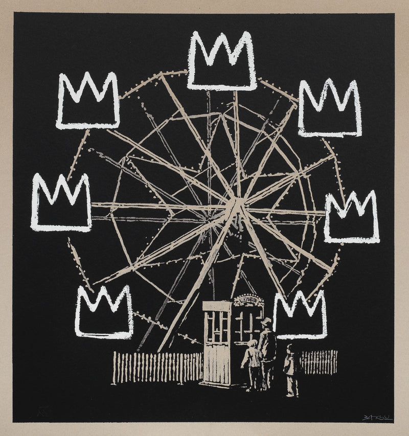 Banksy — Banksquiat (Grey), 2019 — Edition Guide