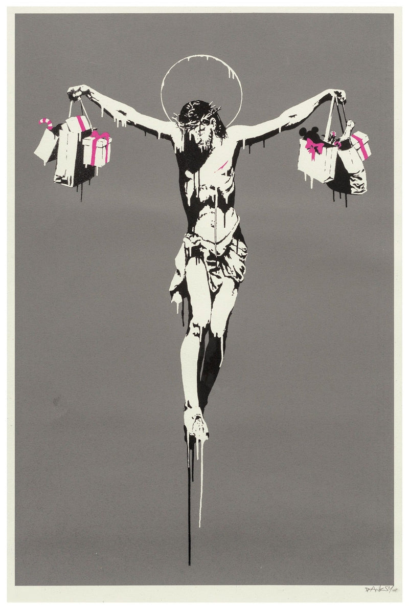 Banksy — Christ with Shopping Bags, 2004 — Edition Guide