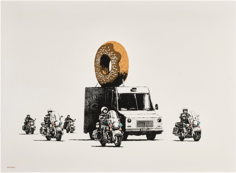 Banksy — Donut (Chocolate), 2009 — Edition Guide