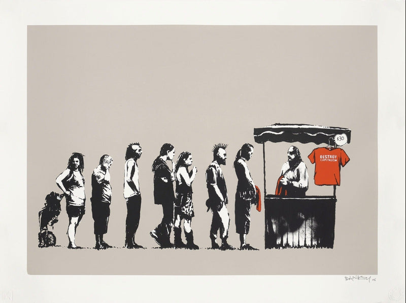 Banksy — Festival (Destroy Capitalism), 2006 — Edition Guide