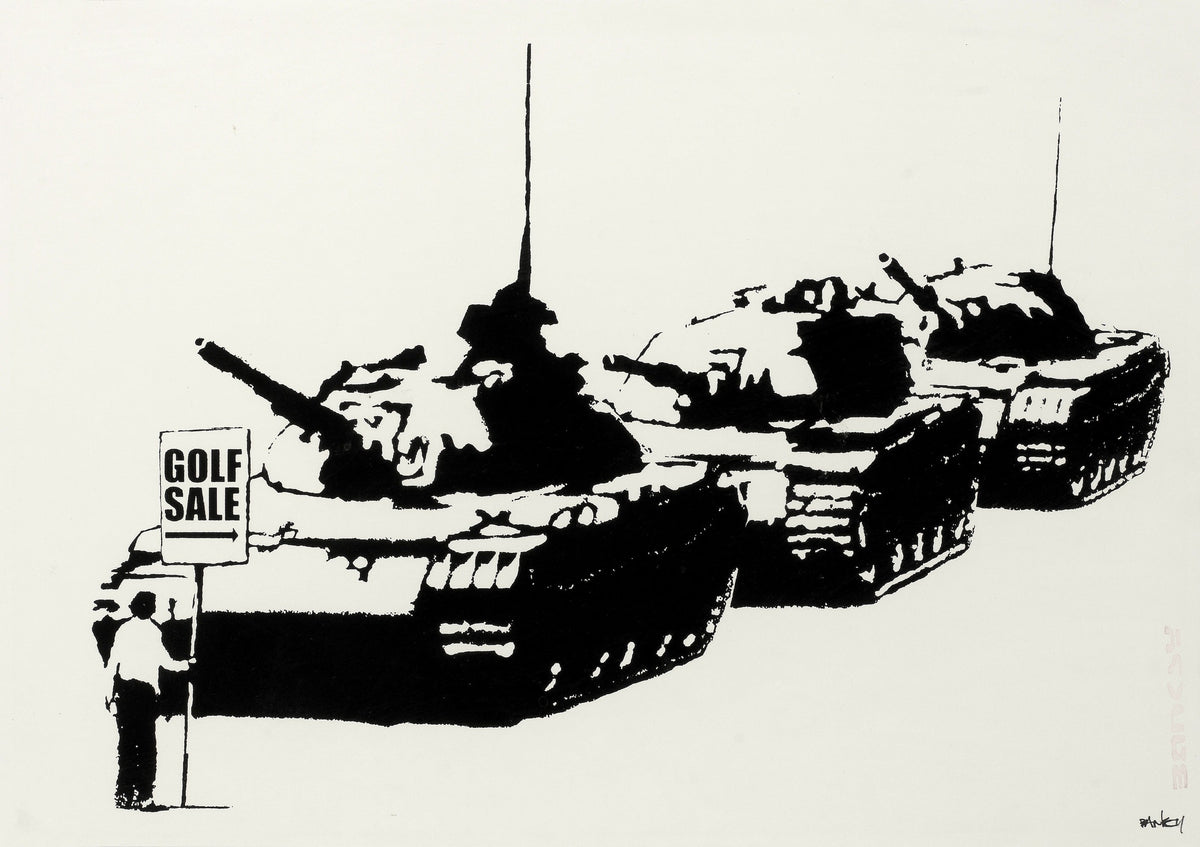 Banksy, Golf Sale, 2003