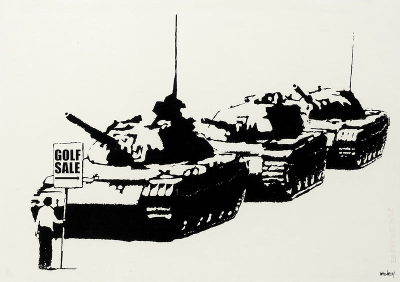 Banksy — Golf Sale, 2003 — Edition Guide