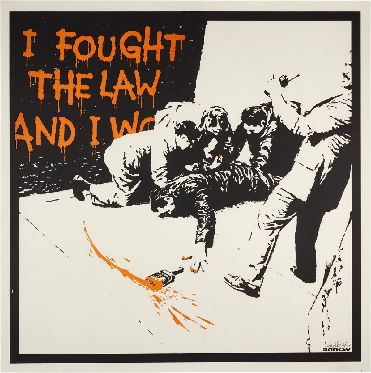 Banksy, I Fought the Law, 2004