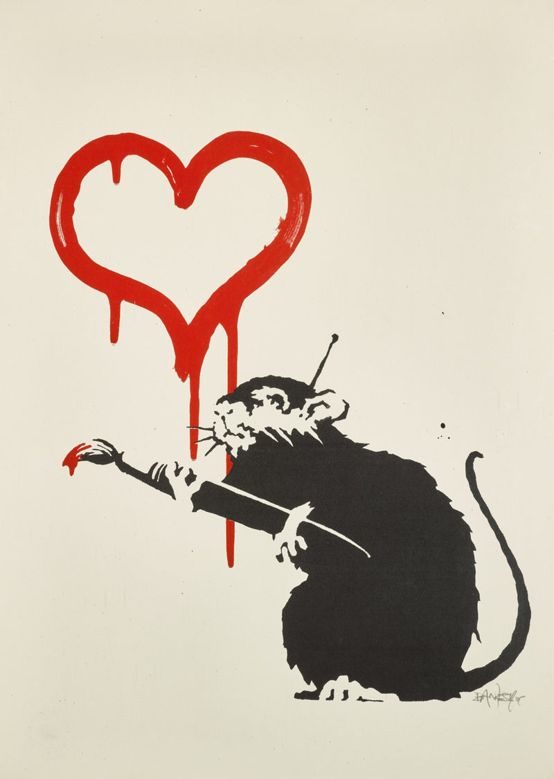 Banksy — Love Rat, 2004 — Edition Guide