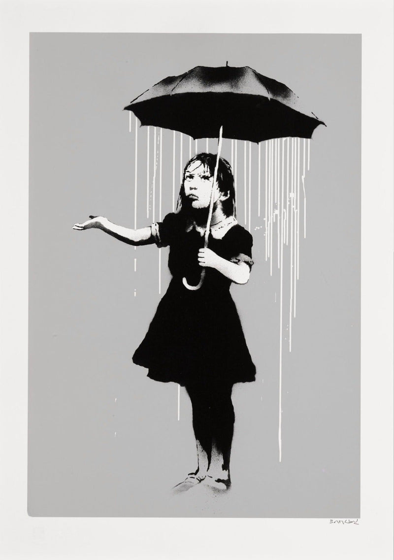 Banksy — NOLA (White Rain), 2008 — Edition Guide