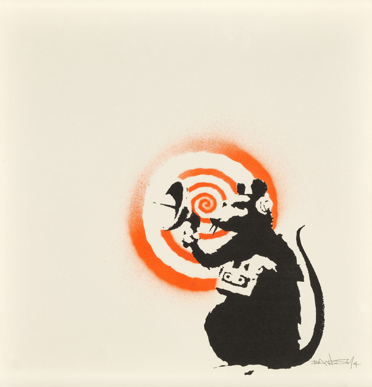 Banksy, Radar Rat, 2004