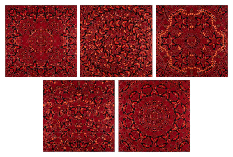 H-10 THE EMPRESSES (Wu Zetian, Nur Jahanj, Theodora, Suiko, and Taytu Betul), 2022 by  Damien Hirst