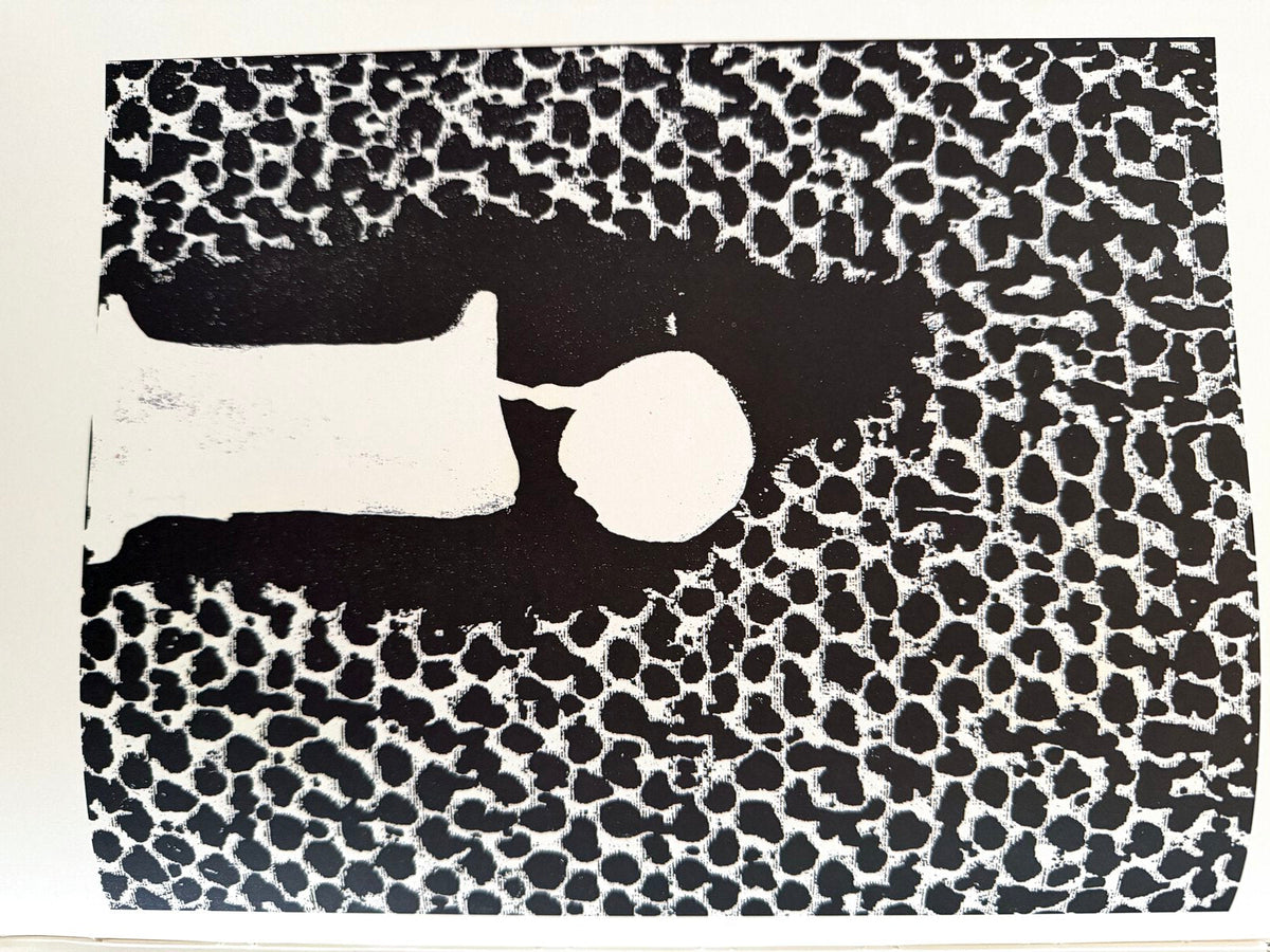 David Hockney letter I, in-hand view