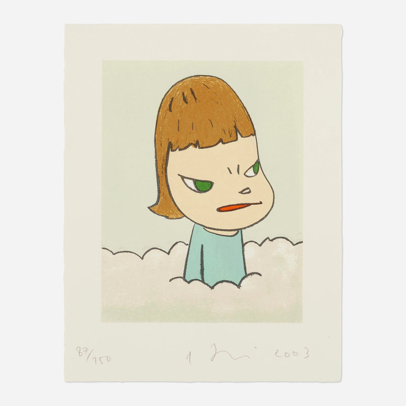 In The Cloud, 2003 by  Yoshitomo Nara