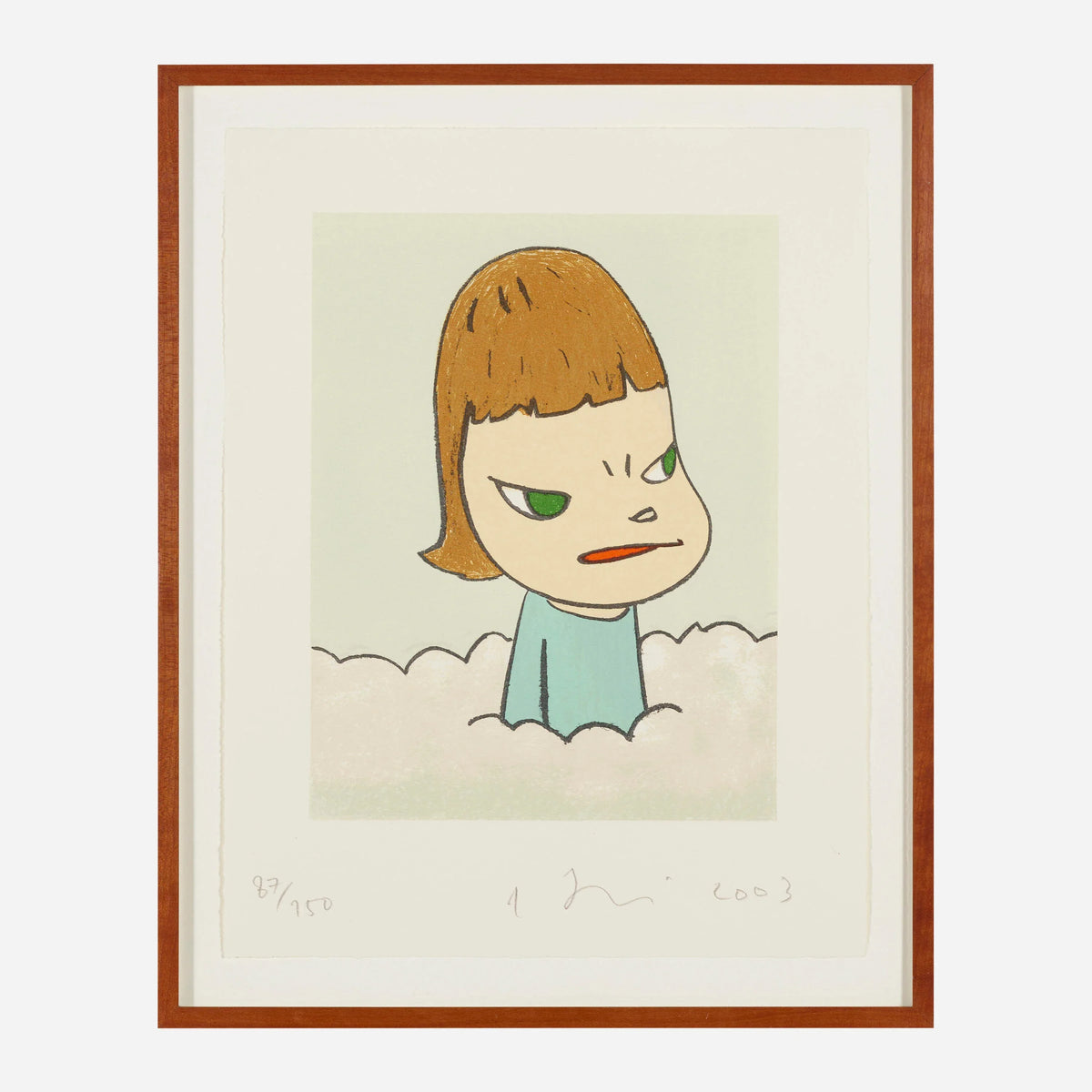 In The Cloud, 2003 by  Yoshitomo Nara