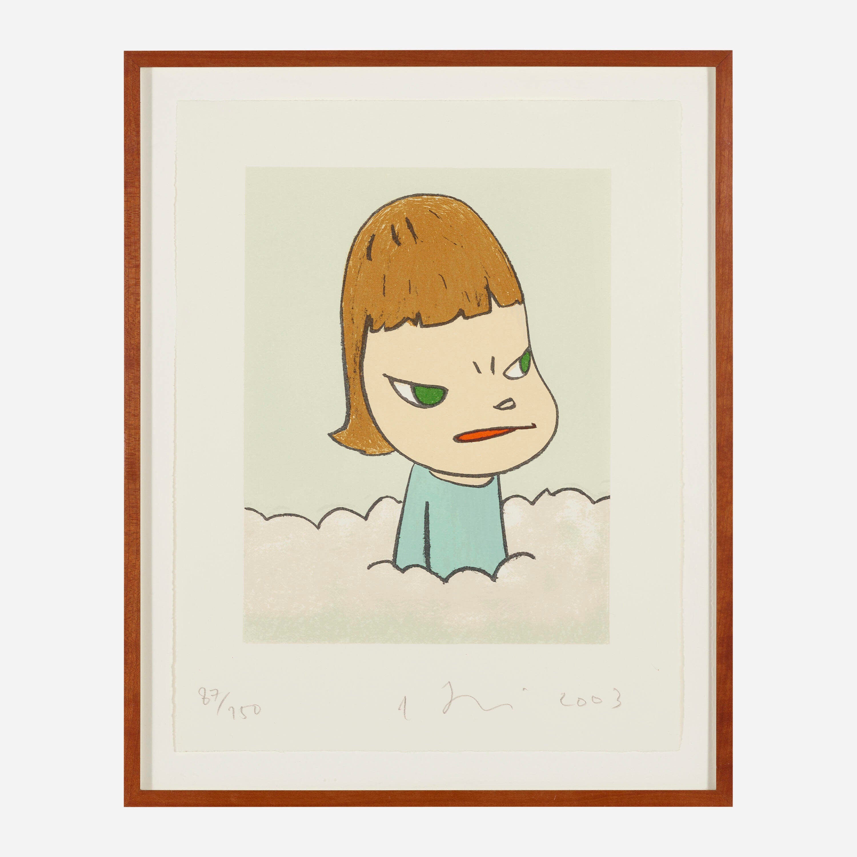 In The Cloud, 2003 by  Yoshitomo Nara