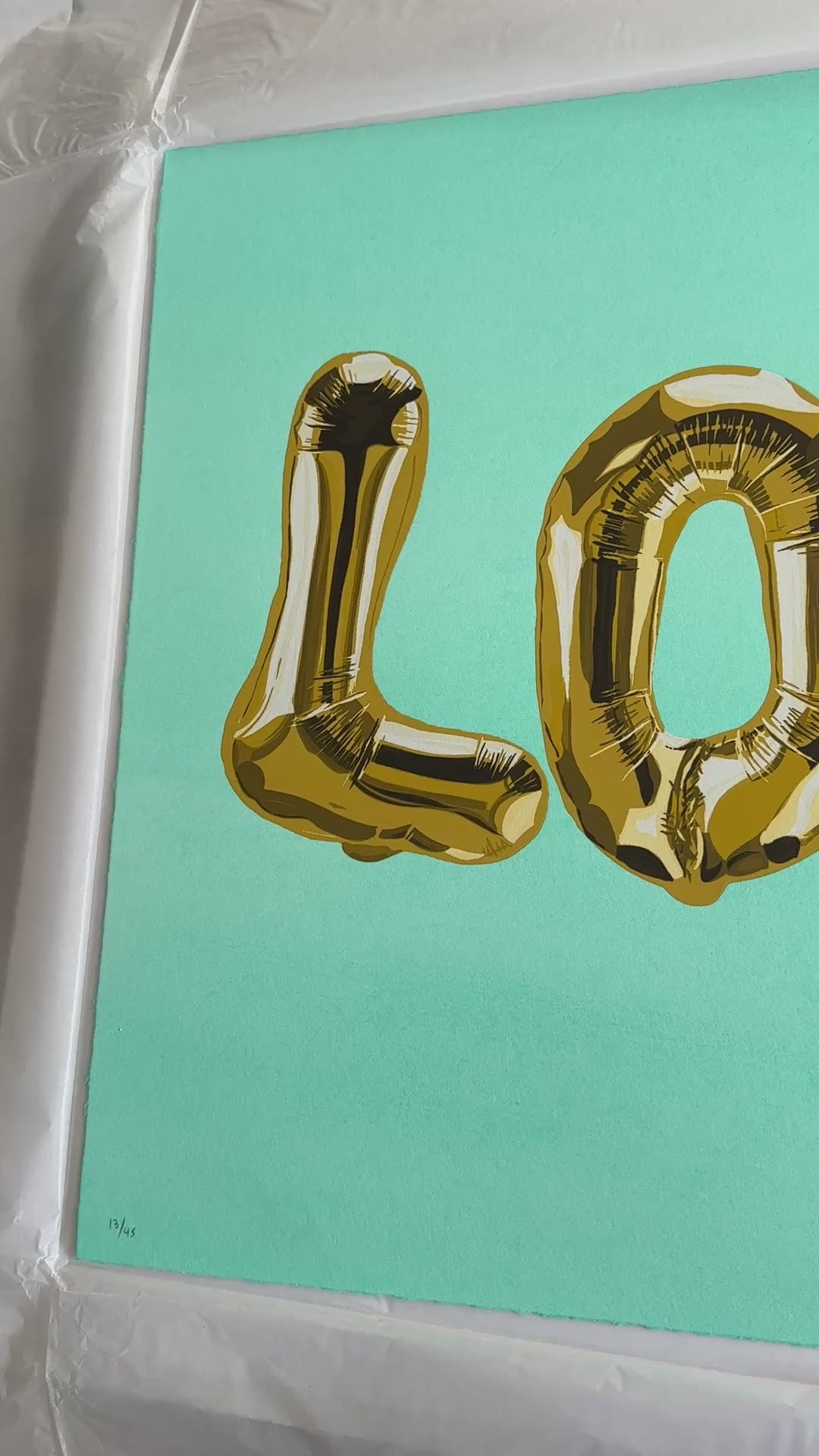 Gold Love, from Chrome Love Gold Love by Joel Mesler