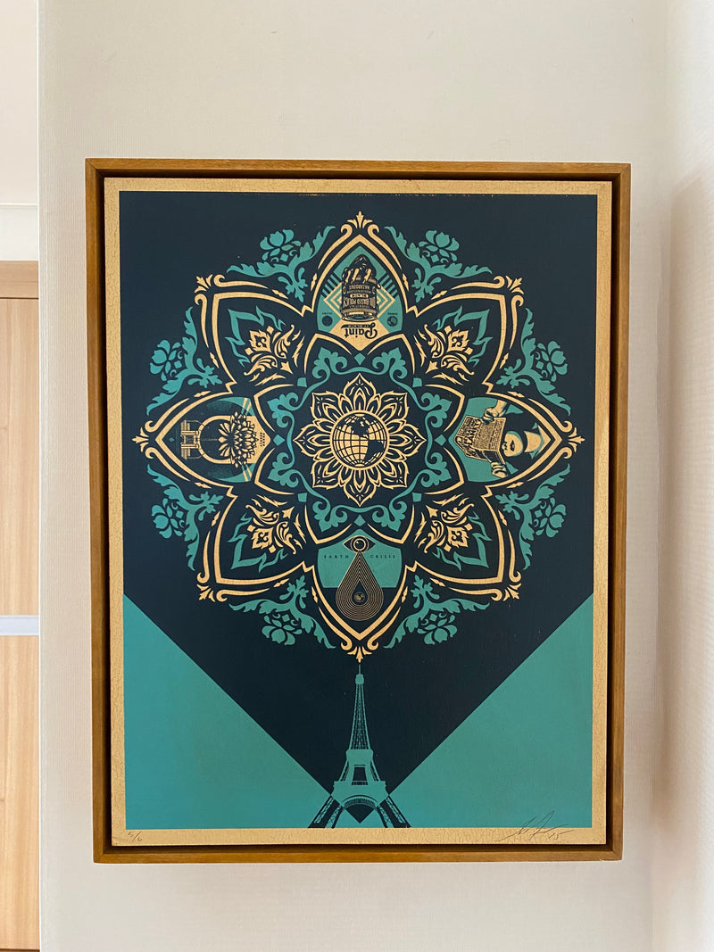 Earth Crisis (On Wood), 2015 by Mimesis Projects