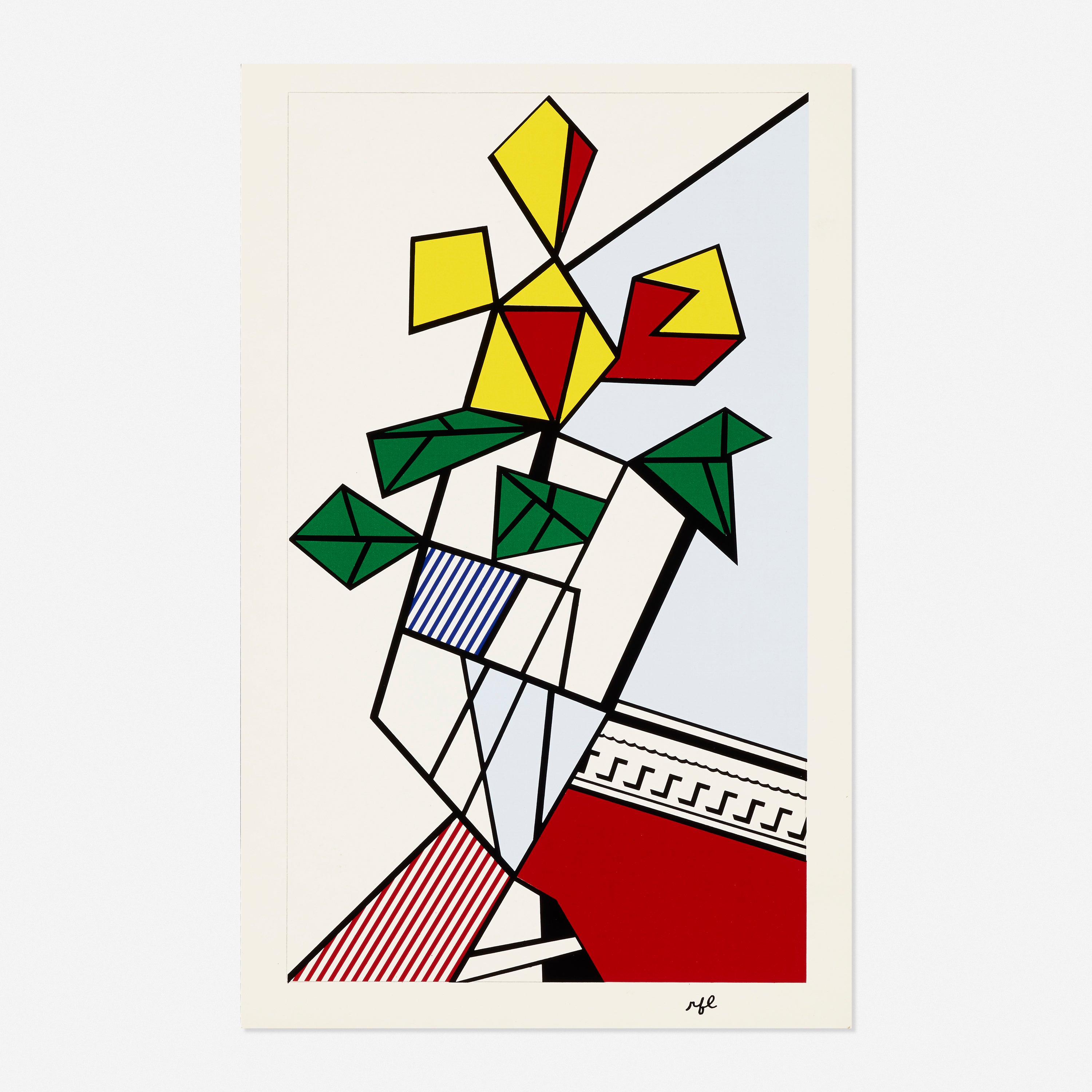 Flowers (Corlett III.46 ), 1973 by  Roy Lichtenstein