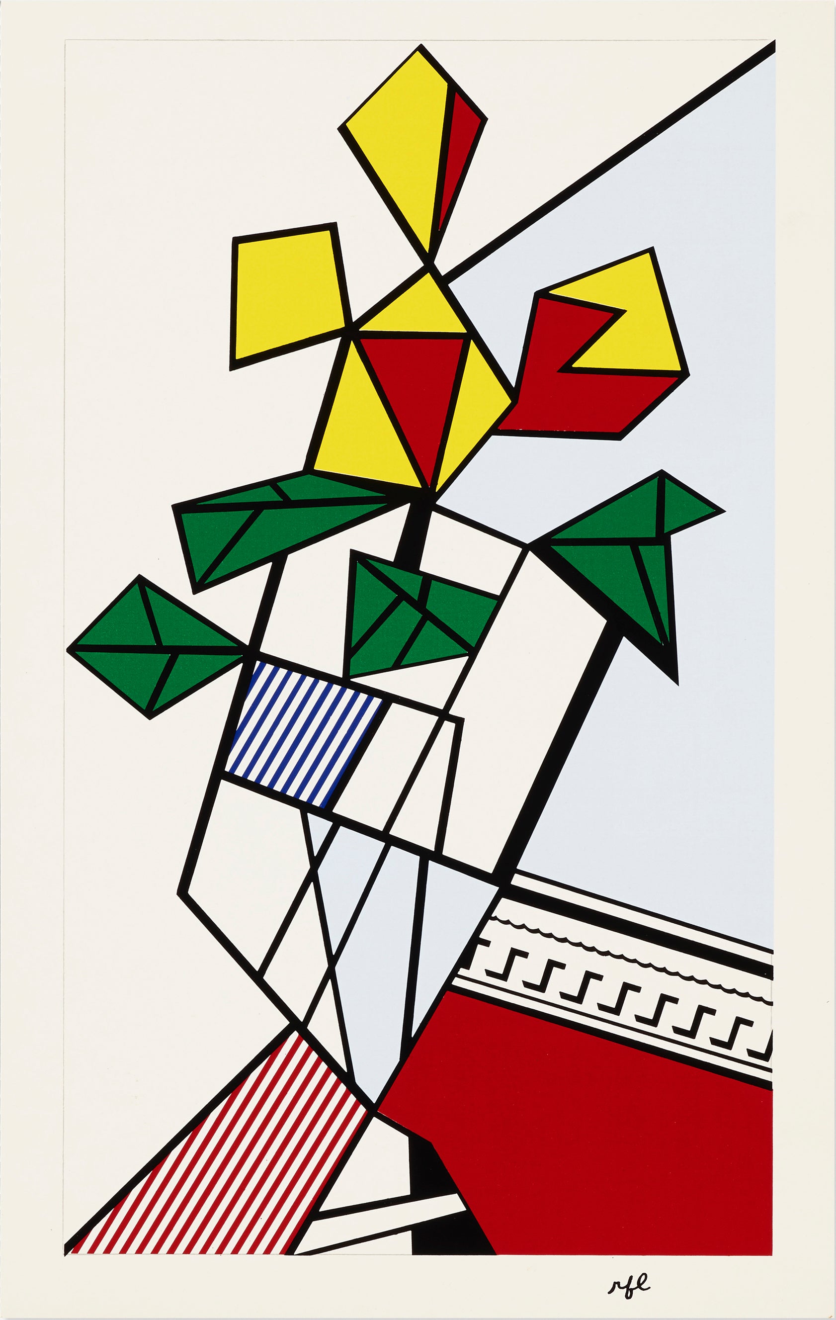 Flowers (Corlett III.46 ), 1973 by  Roy Lichtenstein