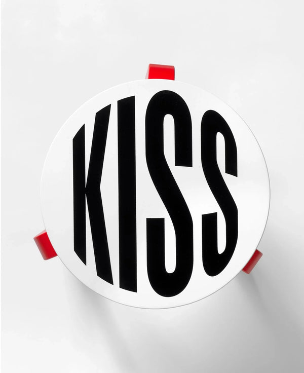 Untitled (Kiss), 2019 by  Barbara Kruger