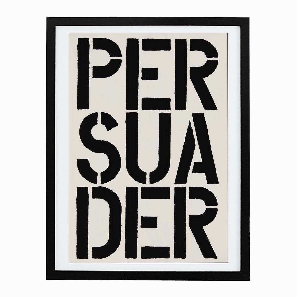 Persuader (page from Black Book), 1989 by Christopher Wool