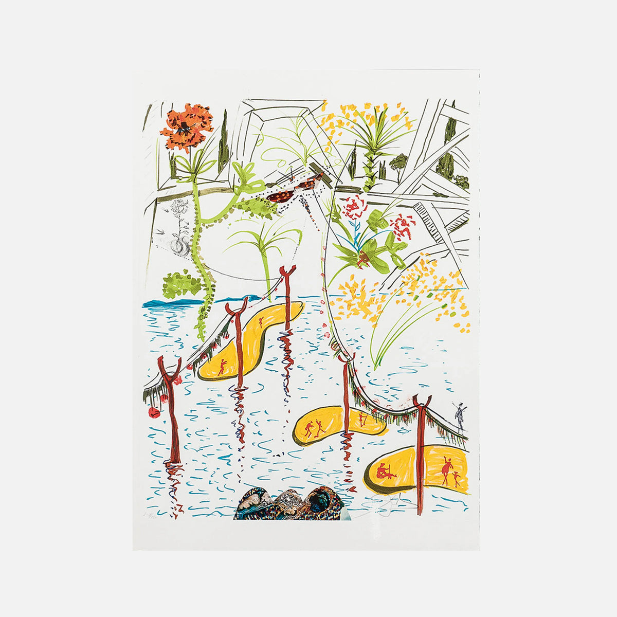 Salvador Dalí | Biological Garden, 1975-76