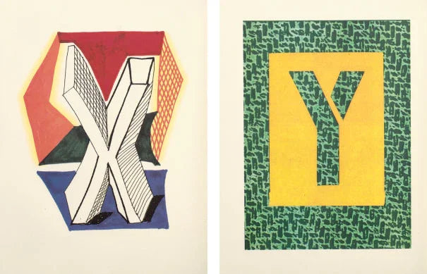 Hockney’s Alphabet, 1991 by David Hockney by  David Hockney