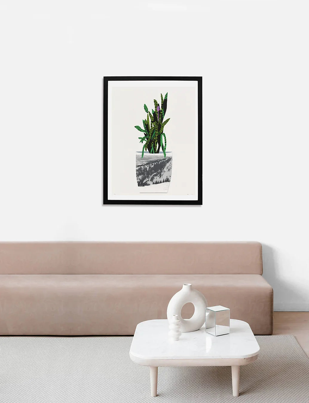 Untitled (Green), 2014 by  Jonas Wood