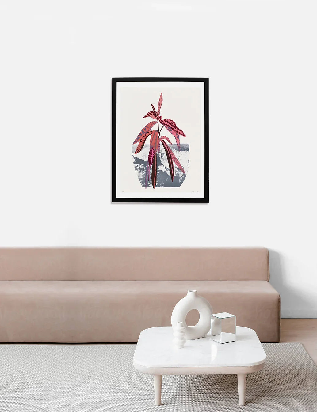 Untitled (Red), 2014 by  Jonas Wood