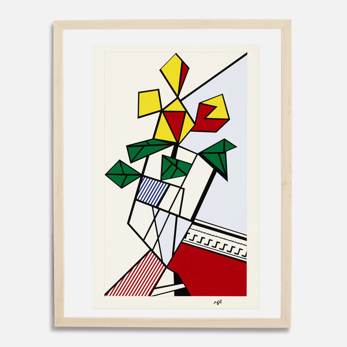 Flowers (Corlett III.46 ), 1973 by  Roy Lichtenstein